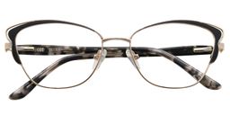 Aelfric Cat eye Black Glasses1