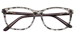 Aikin Square Floral Glasses1