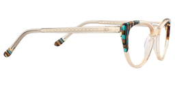 Tamara Cat Eye Beige Glasses4