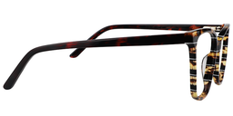 Whitney Rectangle Light Amber Glasses4