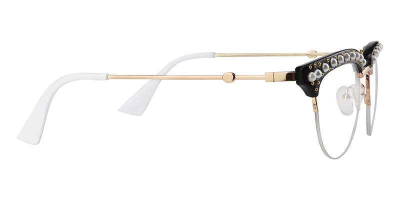 Browline Black Glasses4