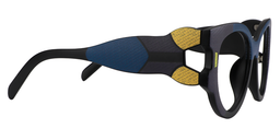 Jessie Round Blue Glasses4