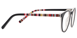 Alma Cat Eye Black Glasses5