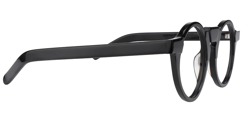 Round Black Glasses | Zeelool Optical4