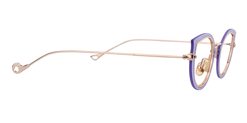 Cat Eye Light-Purple Glasses | Zeelool Eyewear Online4