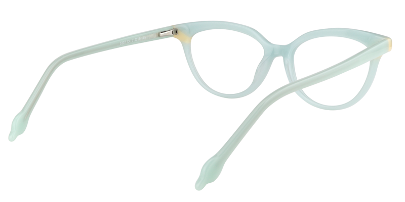 Cat Eye Light Green Glasses | Zeelool Eyewear5