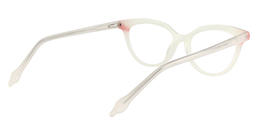 Lois Cat Eye Creamy White Glasses5
