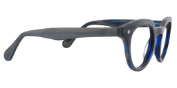 Galen Round Dark Blue Glasses4