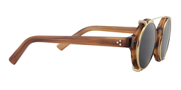 Patton Clip-On Burnt Umber Glasses4