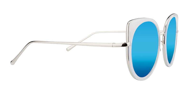 Cateye Clear Sunglasses | Zeelool Sunshades1
