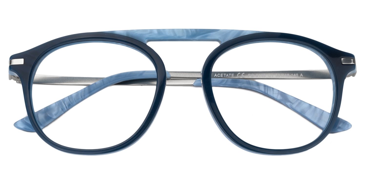 Square Blue Glasses | Zeelool Glasses1