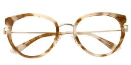 Alfonso Oval White Glasses1