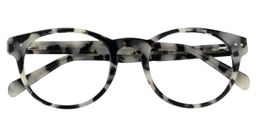 Alberta Round Light Tortoise Glasses1