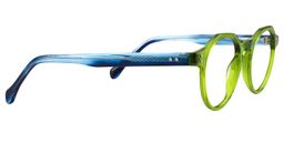 Alexa Round Green Glasses4