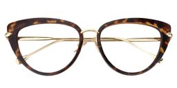 Eudora Cateye Tortoise Glasses1