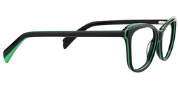 Sidney Cateye Black Glasses4