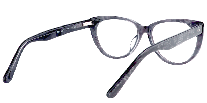 Cat Eye Gray Eyeglasses4