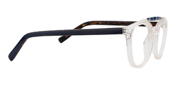 Brittany Aviator Clear Glasses4