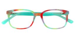Angell Rectangle Green Glasses1