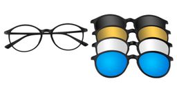 Xerxes Clip-on Black Glasses0