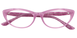 Kelly Cat Eye Purple Glasses1
