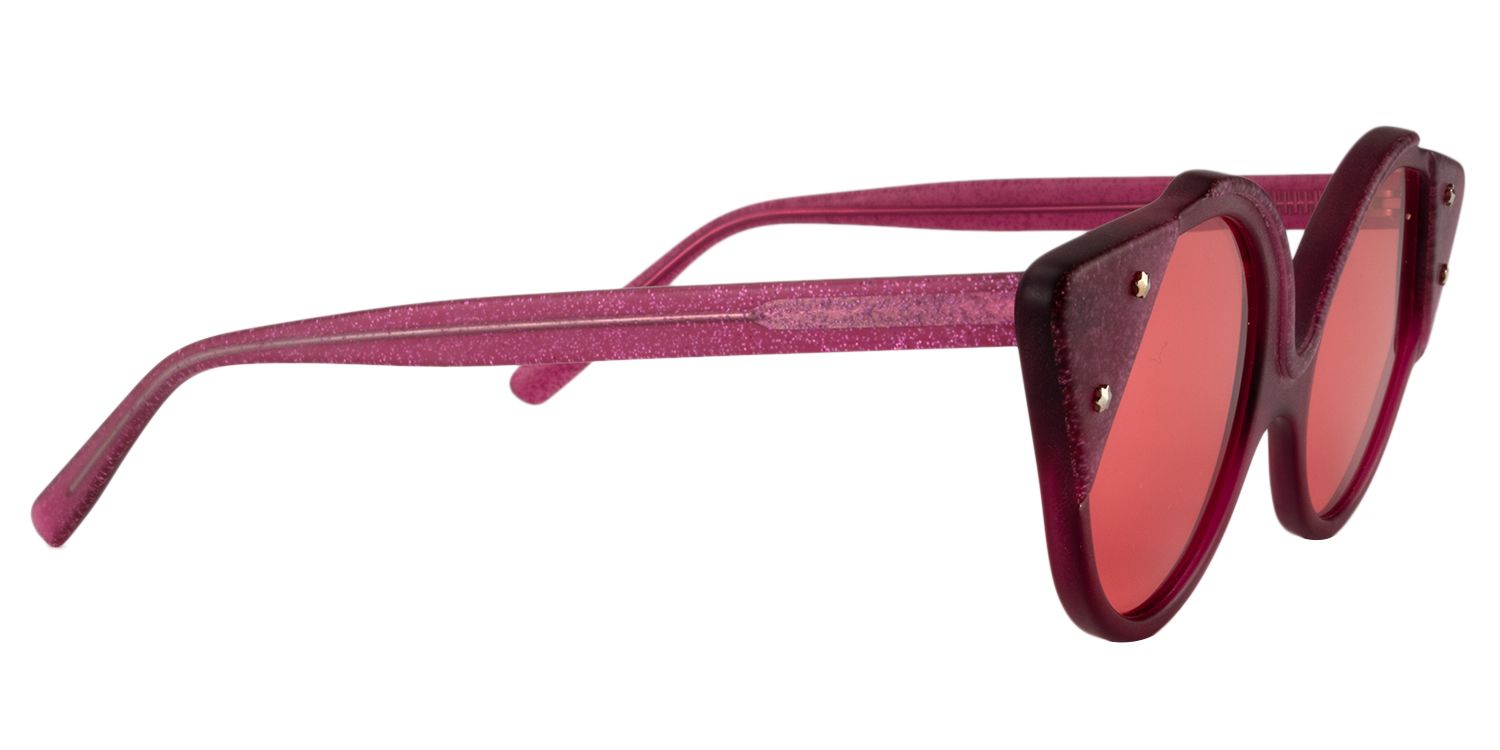 Cat eye Red Sunglasses | Zeelool Sunglasses4