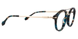Xanthia Aviator Blue Tortoise Glasses4