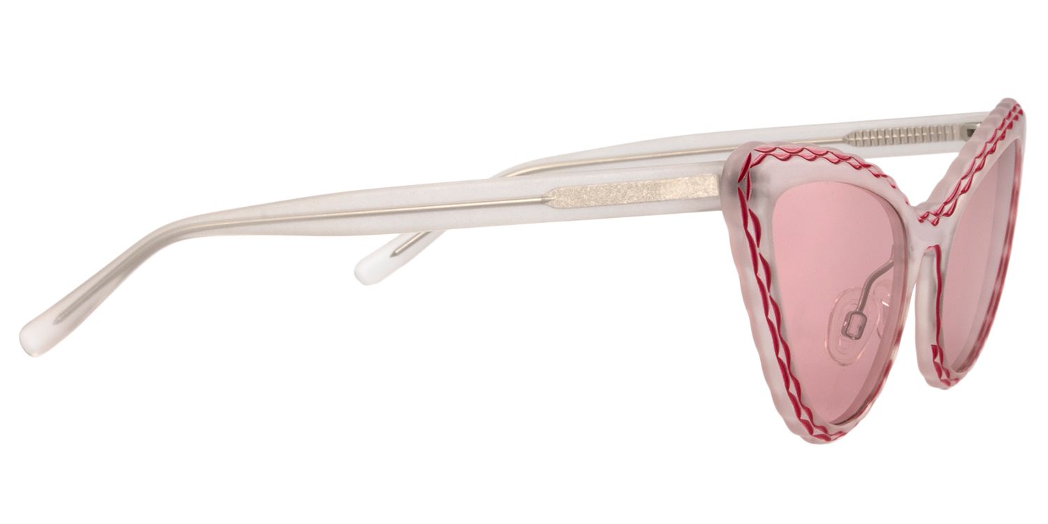 Cat eye Red Sunglasses | Zeelool Sunglasses4