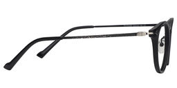 Kana Round Black Glasses5