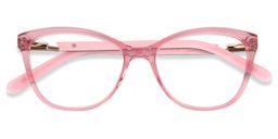 Calix Cat eye Red/Pink Glasses1