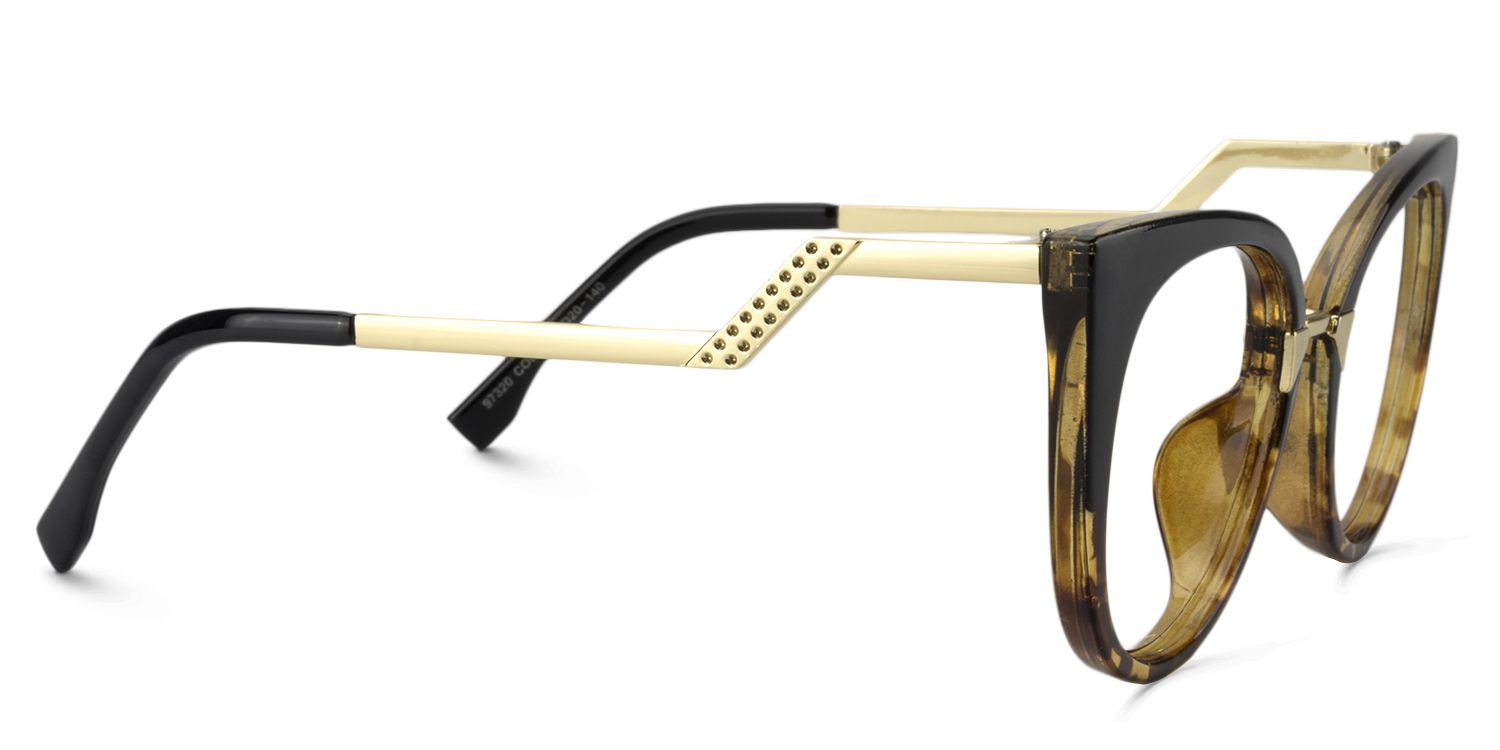 Cat Eye Tortoise Glasses | Zeelool Glasses4