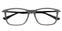 Bevis Rectangle Gray Glasses1