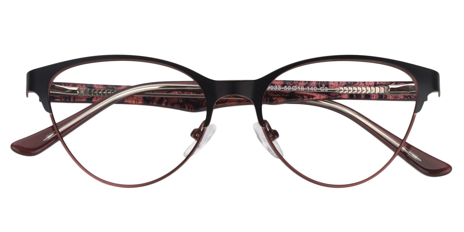 Browline Black Glasses | Zeelool Glasses1