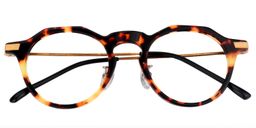 Bernie Round Tortoise Glasses 1
