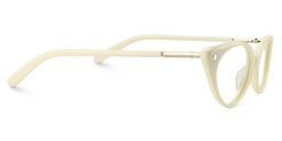 Calliope Cat eye Beige Glasses4