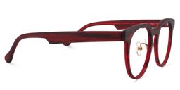 Calliste Round Red Glasses4