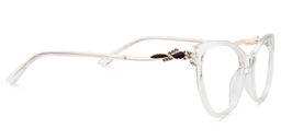Calypso Cat Eye Clear Glasses5