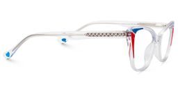 Candace Cat eye Clear Glasses4