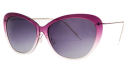 Abraham Cat-eye Red Sunglasses2