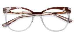Casimir Browline Gray Glasses1