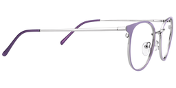 Kayla Round Purple Glasses5