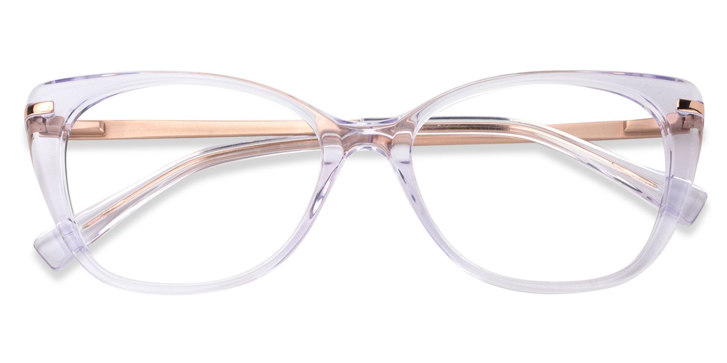 Cat Eye Clear Glasses | Zeelool Glasses1