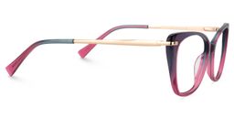 Chanda Cat Eye Red Glasses4