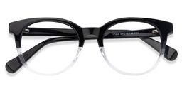 Carney Round Clear Glasses1