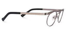 Cassius Aviator Silver Glasses4