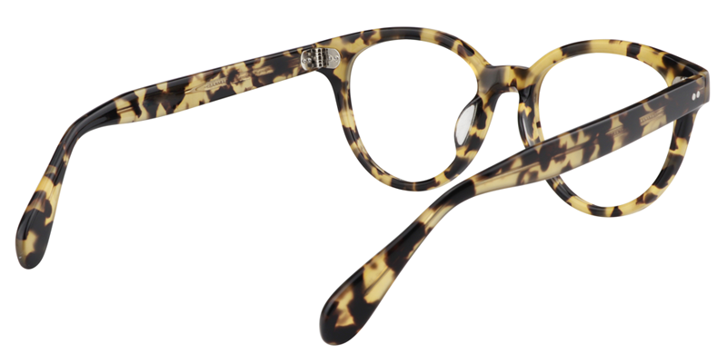 Oval Light Amber Glasses | Zeelool Eyeglass Frames5