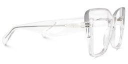 Charmaine Cat Eye Clear Glasses4