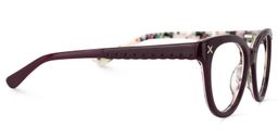 Cherie Cat Eye Dark Red Glasses4