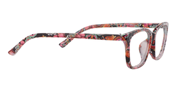 Deidre Rectangle Orange Reading Glasses4