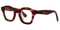 Rita Square Tortoise Glasses3